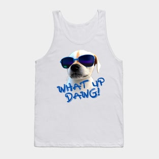 Puppy Boss. What up Dawg!. Tank Top